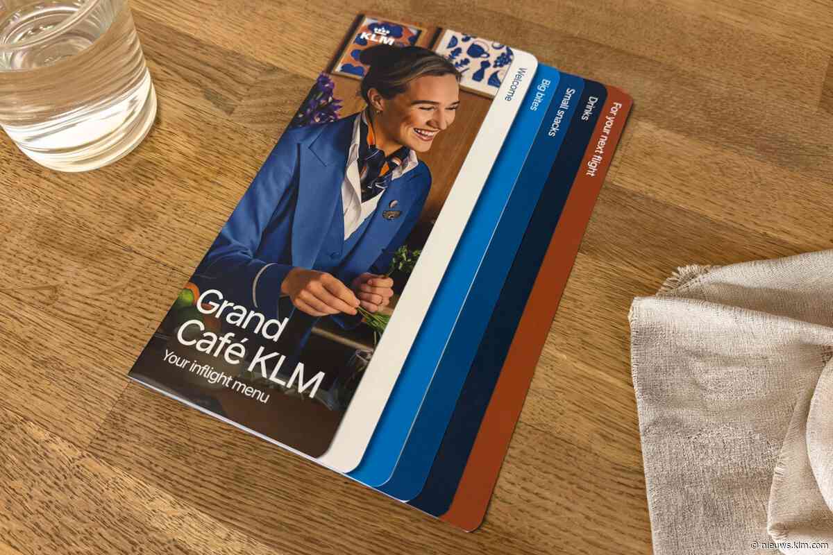 KLM heet passagiers welkom in 'Grand Café KLM'