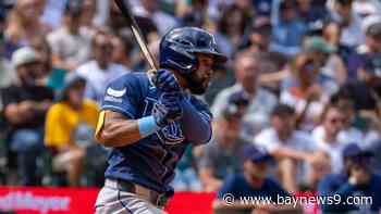 Mullins drives in go-ahead run, Seymour works 6 strong innings as AL-best Rays sweep Mariners