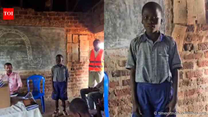 "From Africa to India, Jai Shivaji": Young African schoolboy’s powerful speech on Chhatrapati Shivaji Maharaj leaves social media deeply moved