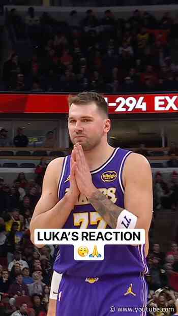 Luka Dončić Reaction to Jaxson Hayes Dunk vs Chicago Bulls