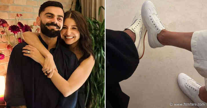 Virat Kohli and Anushka Sharmaâs âtwin Sneakersâ Moment