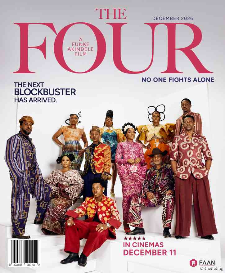 Funke Akindele Announces New Movie ‘The Four,’ Set for December 11, 2026 Cinema Release