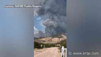 Frijoles wildfire triples in size as firefighters attempt containment