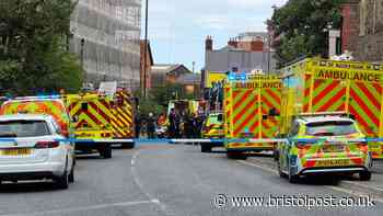 Busy Bristol road reopens as man in hospital with serious injuries