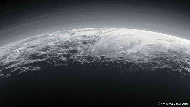 Pluto's atmosphere is collapsing as it drifts away from the sun into a deep freeze