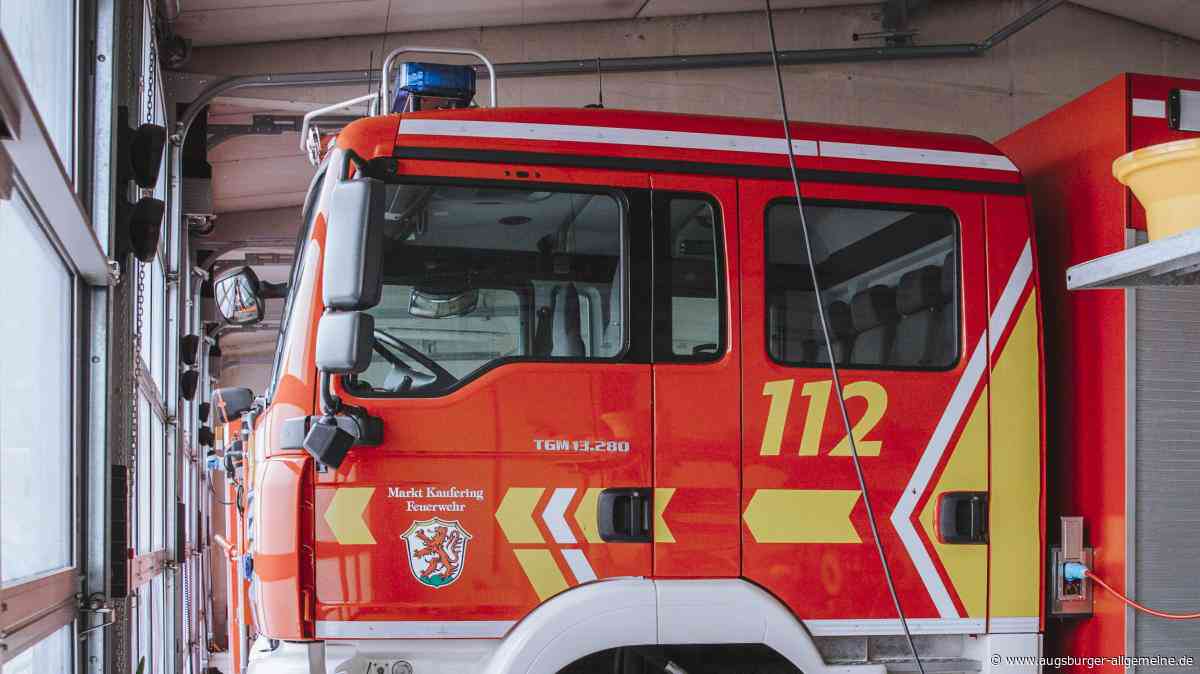 Einsatz in Kaufering: Wie ein Feuerwehrmann zwei Kindern womöglich das Leben rettete