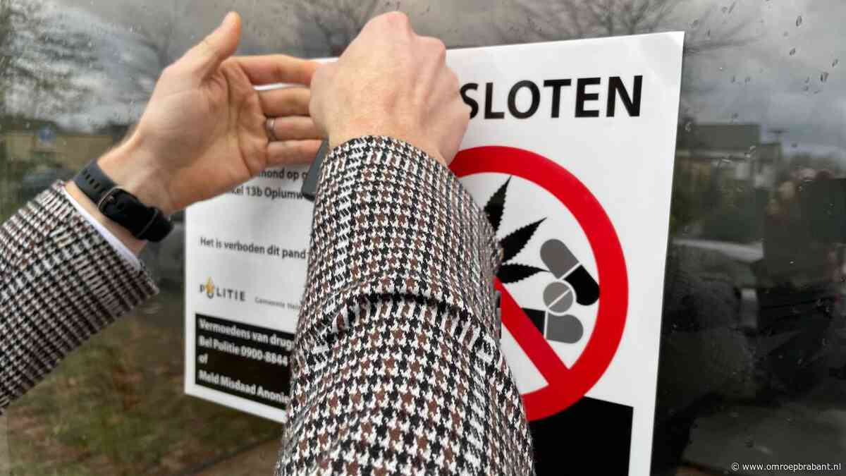 Huis in Dongen voor drie maanden dicht na vondst drugs en zwaar vuurwerk