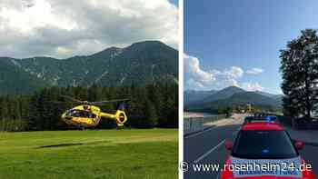 Schwerer Unfall und medizinischer Notfall: Wasserwacht in Oberbayern im Dauereinsatz