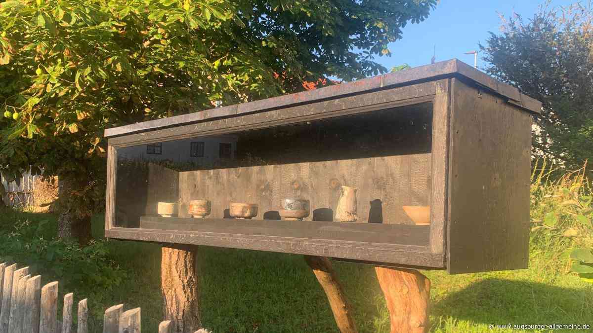 In Finning werden wertvolle Teeschalen zerstört