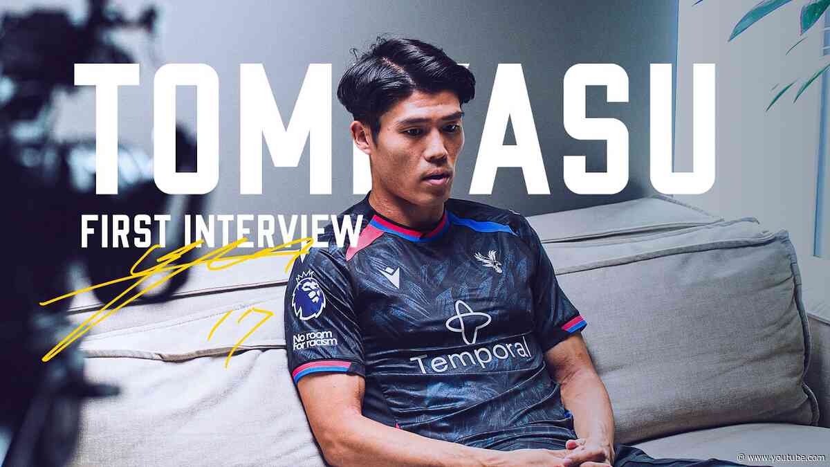 FIRST INTERVIEW 🇯🇵 | Takehiro Tomiyasu Signs for Crystal Palace