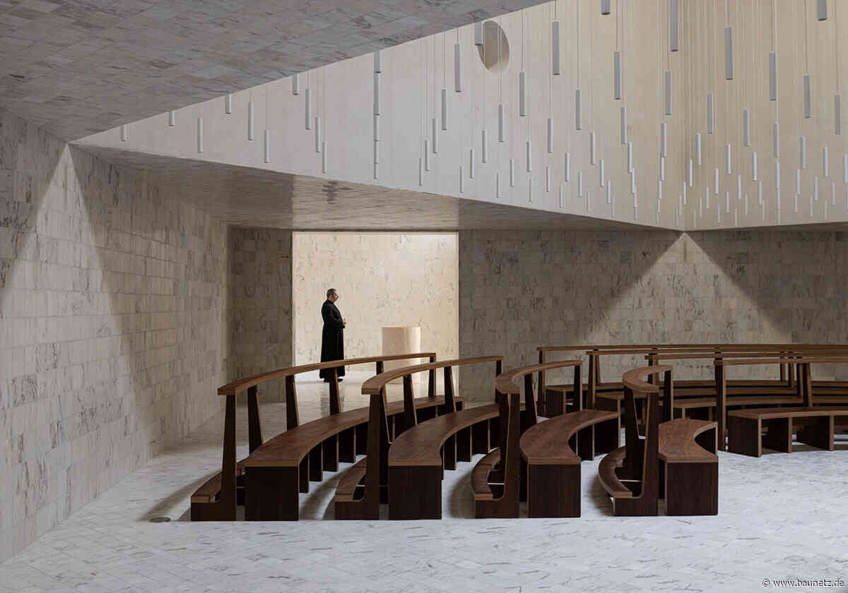 Introvertiert mit großer Geste - Kirchenanlage in Lissabon von Atelier Bugio und Matos Gameiro Arquitectos