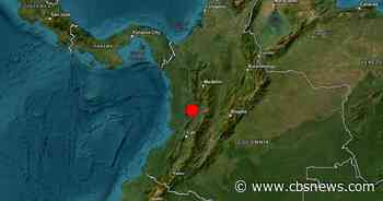 Strong earthquake strikes western Colombia