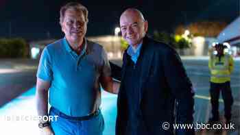 Politicians, private jets and power - the life of a Fifa president