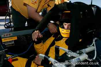 Driver who broke sound barrier attempts another speed record in Utah