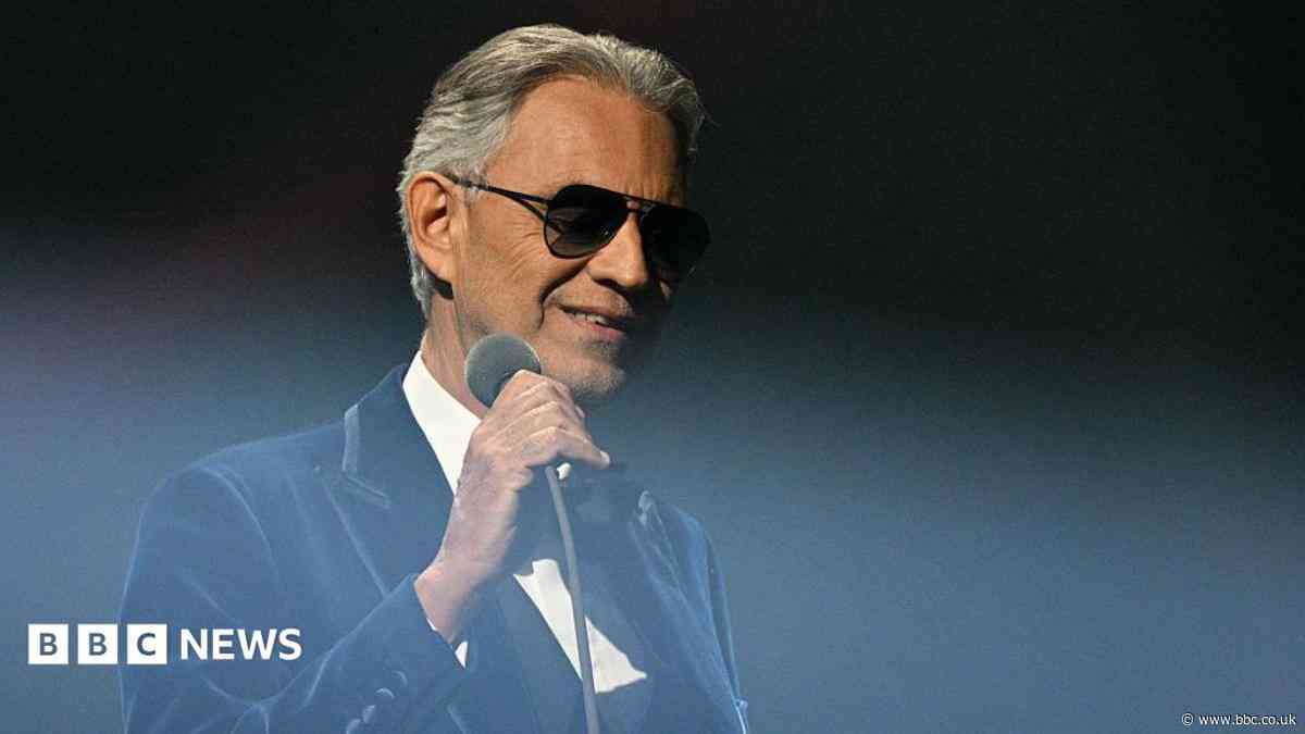 Andrea Bocelli to play in Wales for first time in 22 years