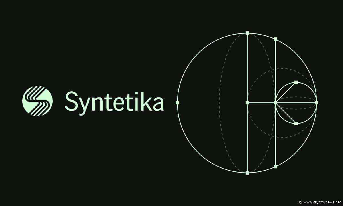 Syntetika Launches Tokenization Hub Bringing Regulated Investment Strategies Onchain