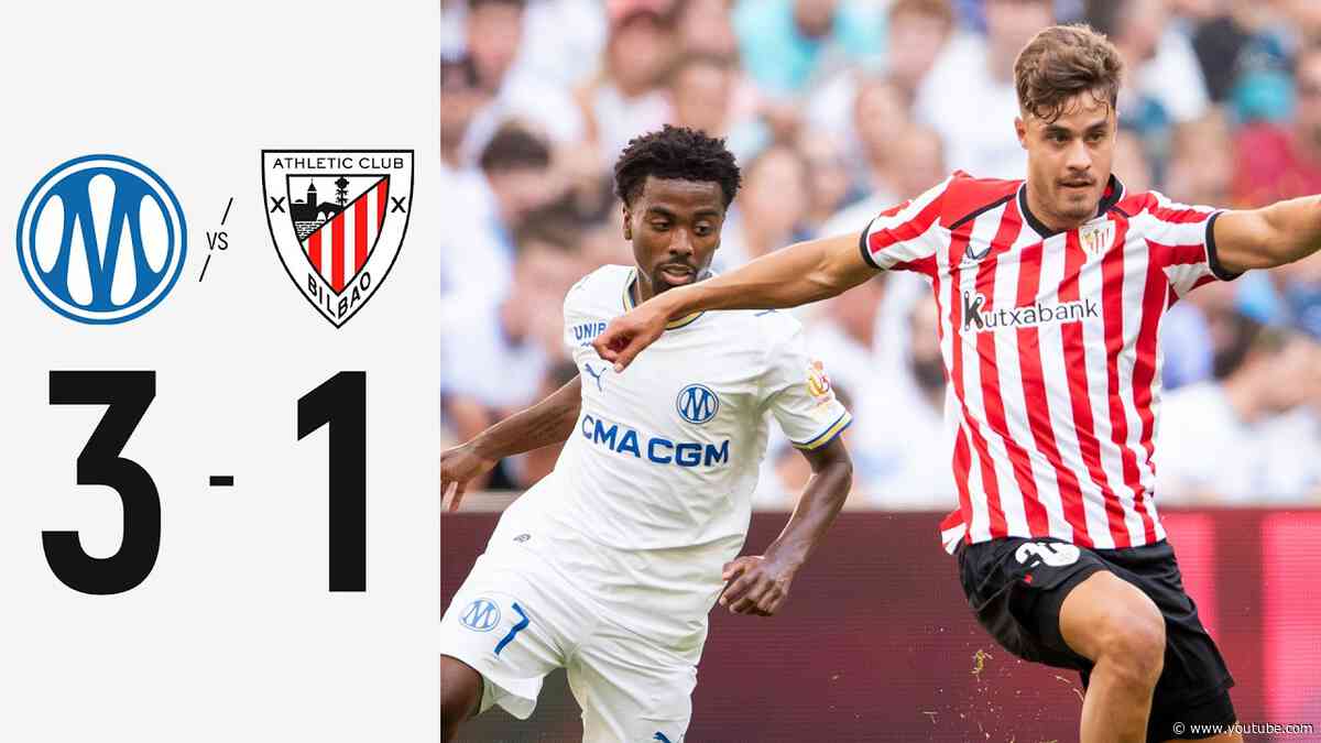 Olympique Marseille 3-1 Athletic Club | Pretemporada 2026/27