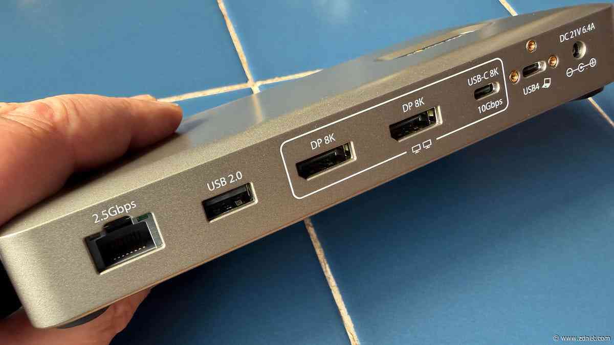 This Mac dock gives me lag-free dual displays with no sketchy drivers - for $150