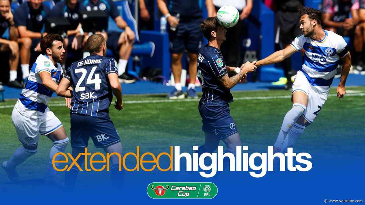 QPR 1-1 Millwall (0-2 On Penalties) | Extended Highlights | Carabao Cup
