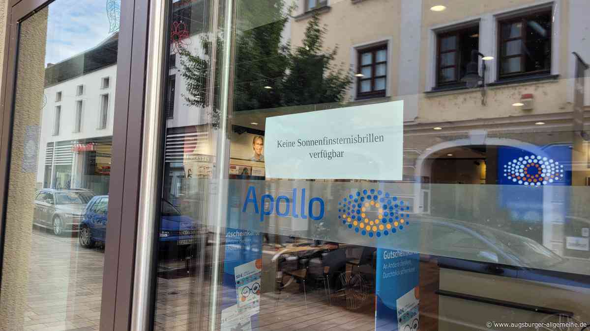 Enorme Nachfrage nach Brillen für Sonnenfinsternis: Neuburgs Optiker sind ausverkauft