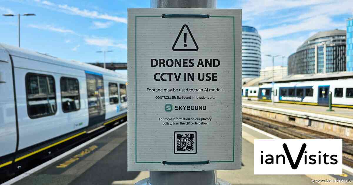 Waterloo station using remote control drones to keep trains moving