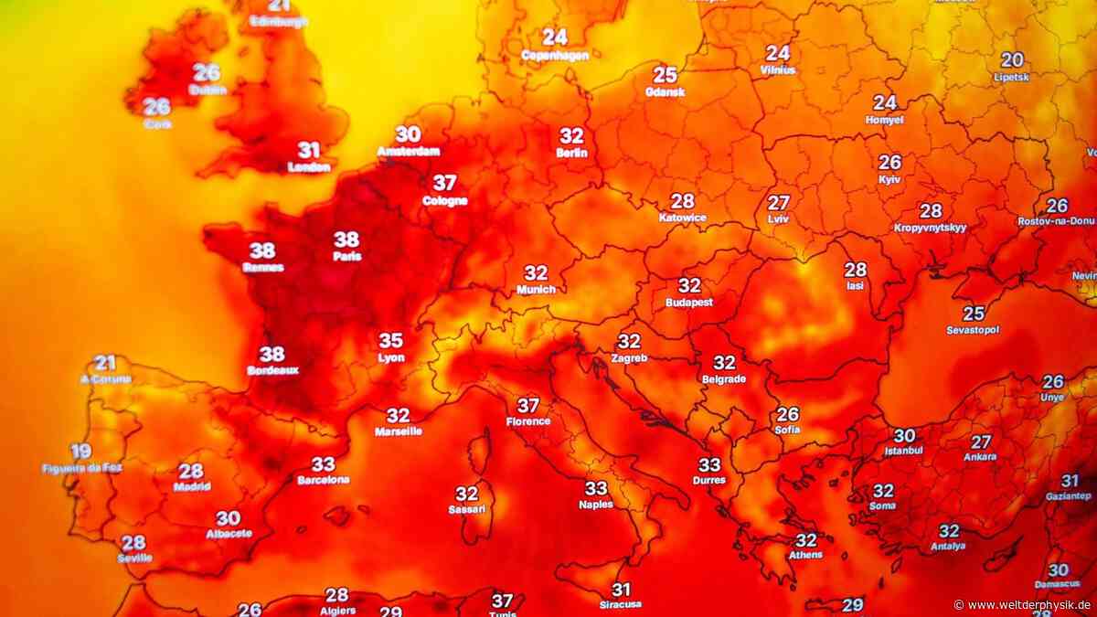 Hitzestunden offenbaren Ausmaß der Erwärmung