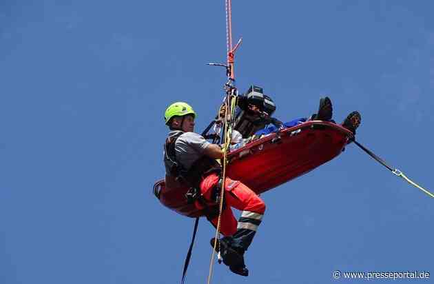 KFV-CW: Medizinischer Notfall in 170 Metern Höhe / Rettung an Windkraftanlage