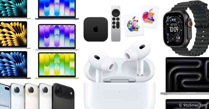 Apple weekend deals: AirPods Pro 3 25% off, MacBook Neo, Apple gift cards, iPhone Air, Apple TV, more