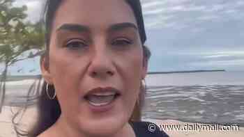 Lidia Thorpe erupts at CEO who wants to stop Welcome to Countries and displaying three flags - as she tells him to 'pay the rent'... and then brands entire state racist