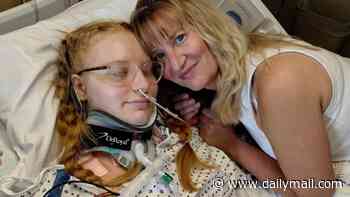 Love-scorned Marine 'wrote cryptic threat' on woman's fundraising page after strangling her until she was left paralyzed, police say
