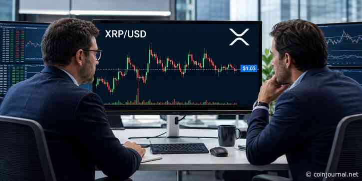 XRP rebounds to $1.03 but bearish momentum keeps $1 support at risk
