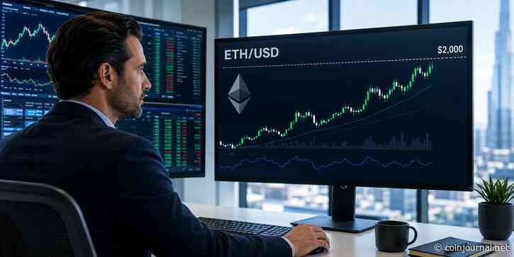 Ethereum holds above $1,900 as bulls target the $2,000 resistance