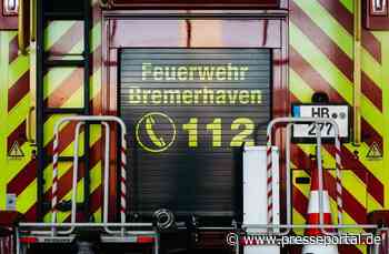 FW Bremerhaven: Rauchentwicklung aus Kellerschacht in der Hafenstraße