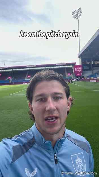 Max Weiß had this message for you 📲 #burnleyfc #football #efl #carabaocup