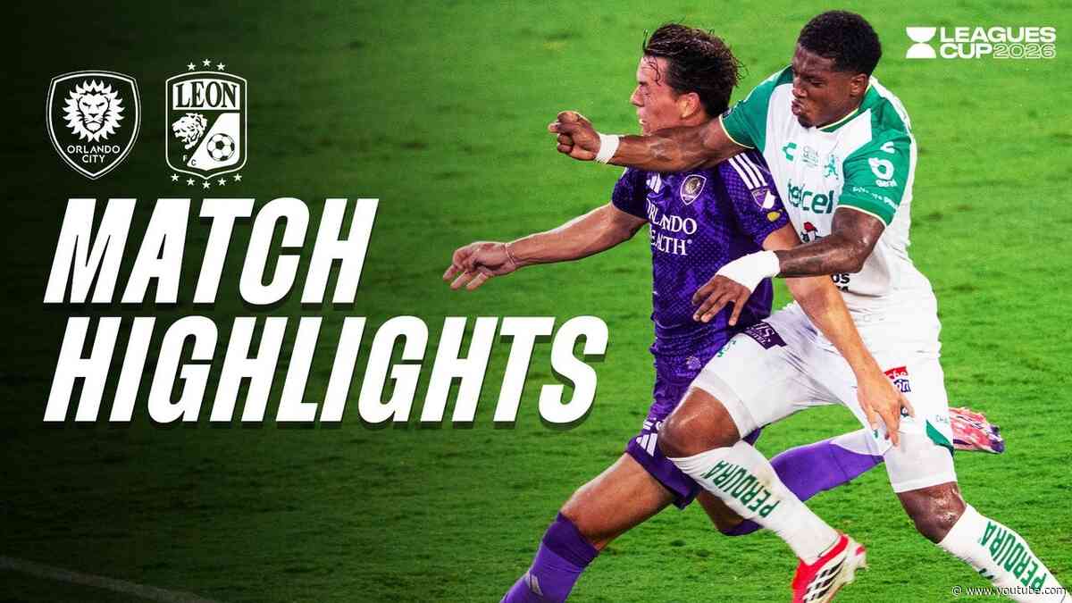 2026 Leagues Cup Highlights | Orlando City vs. Club León | August 8, 2026