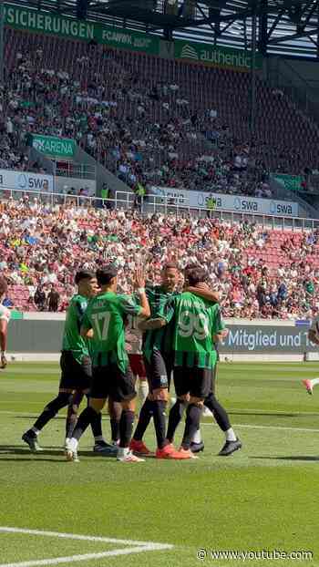 Our goals in Germany ⚽️⚽️ #ForzaSasol 🖤💚