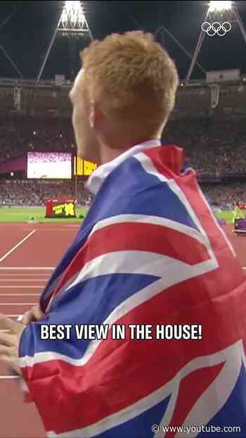 Relive THAT London 2012 Super Saturday moment from an alternative angle. 🤩