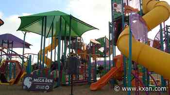 Lockhart ISD unveils new 'mega den' playground ahead of school year