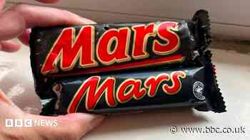 Mars Bar from 1991 found - and it's 20g bigger than one from today