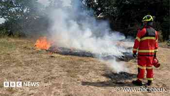 Fighting fire with fire to put out moor blazes