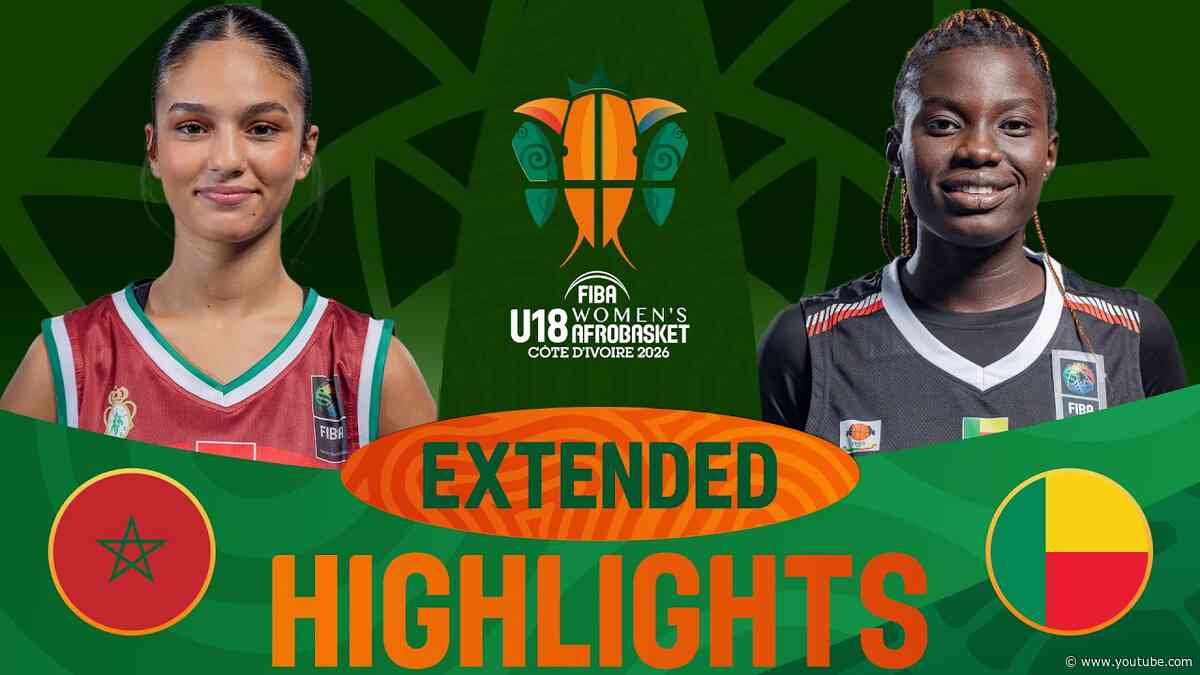 Morocco 🇲🇦 v Benin 🇧🇯 | Extended Highlights | FIBA U18 Women's AfroBasket 2026