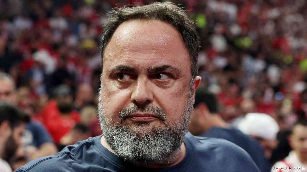 Evangelos Marinakis SUES Crystal Palace: Nottingham Forest owner brings defamation case against Premier League rival after fans held Morgan Gibbs-White 'blackmail' banner during feisty clash