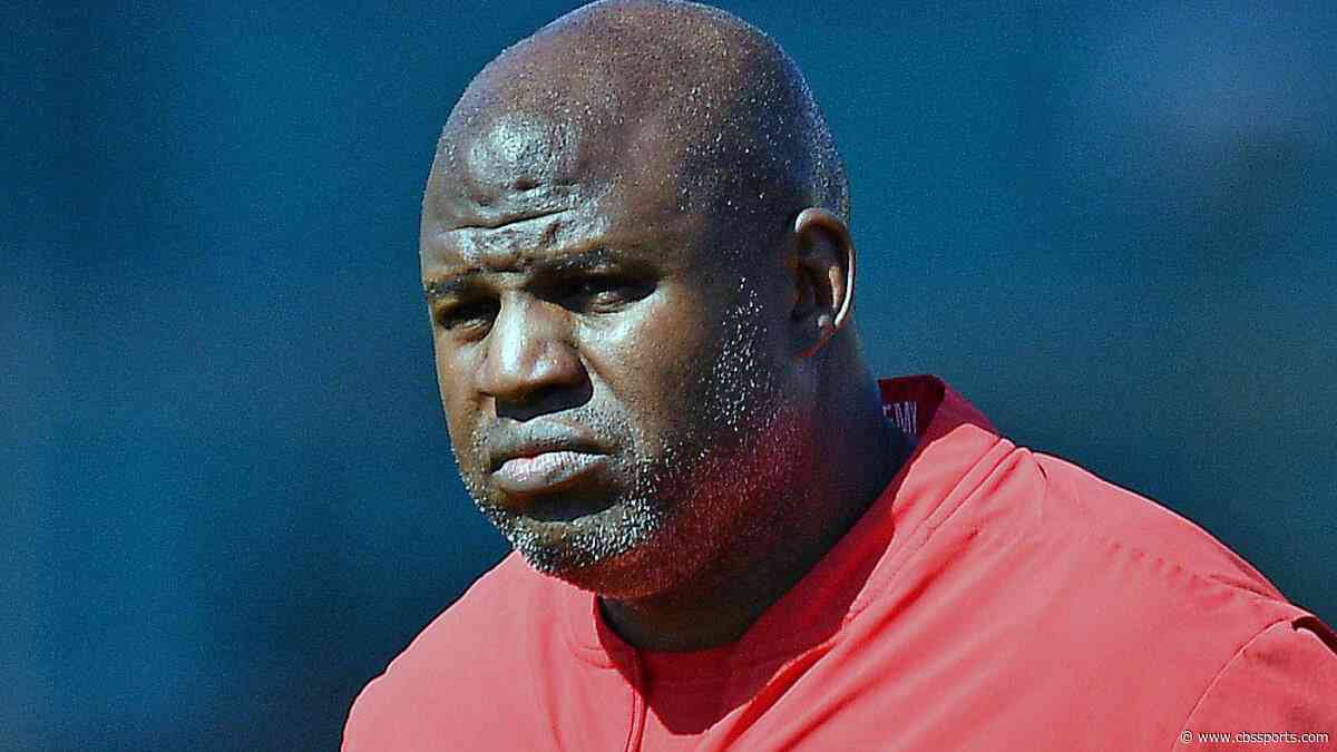 Eric Bieniemy returns to practice for the first time since his wife's shooting, says it's 'great to be back'