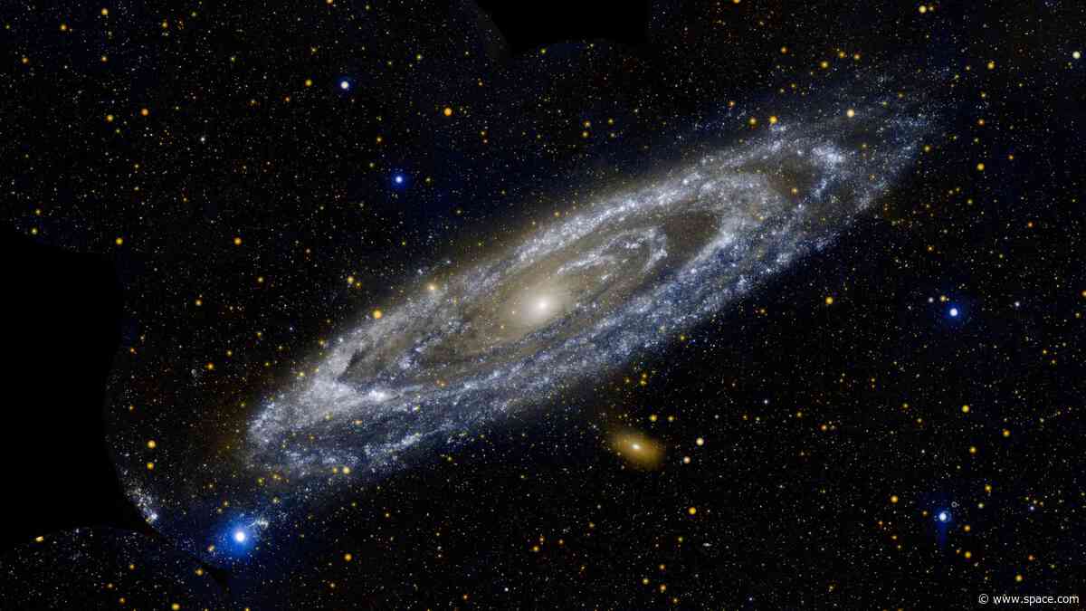 The Andromeda galaxy may be getting bullied by a smaller galactic neighbor, scientists find