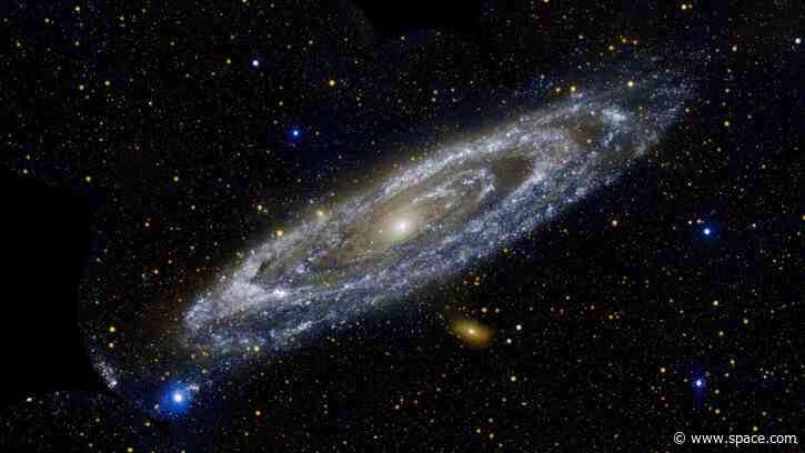 The Andromeda galaxy may be getting bullied by a smaller galactic neighbor, scientists find