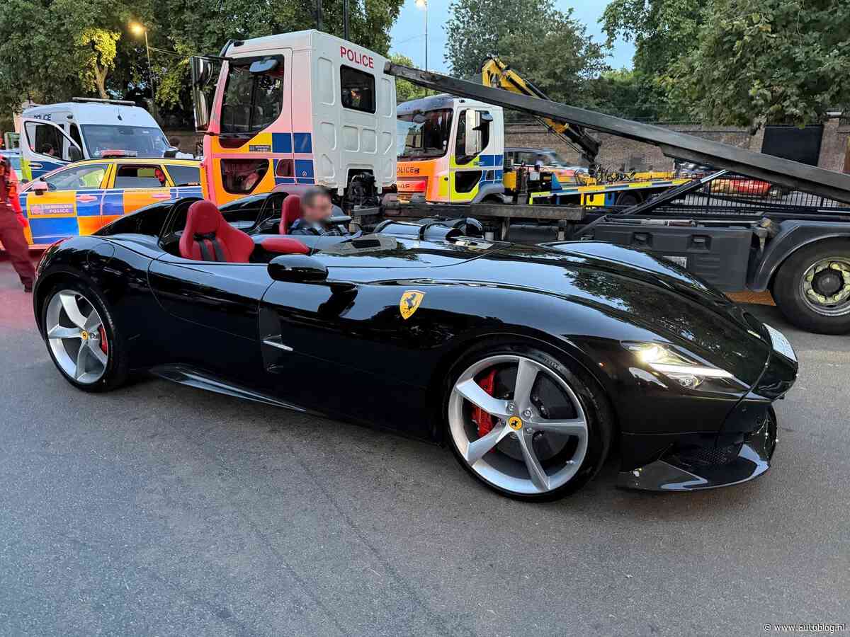 Deze Ferrari van 4 miljoen is in beslag genomen