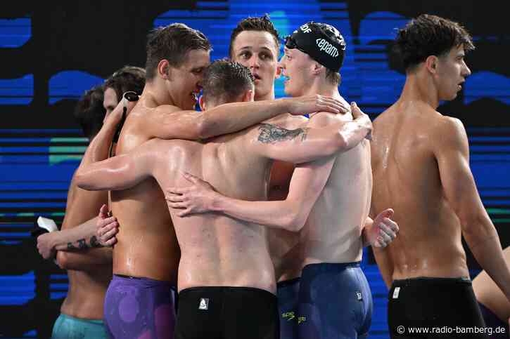 Erste deutsche Becken-Medaille: Männer-Staffel mit EM-Bronze