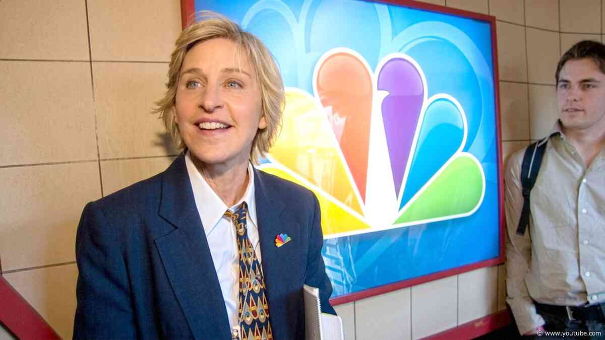 Ellen Spends a Day as an NBC Page
