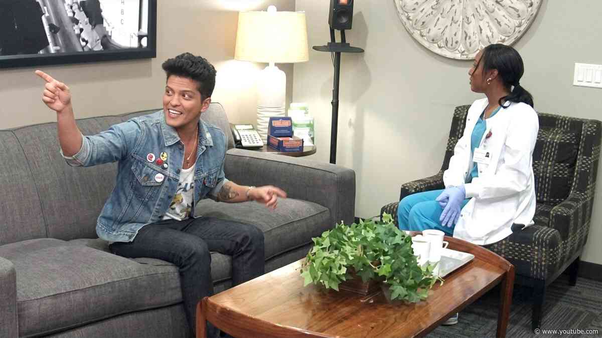 Bruno Mars Has to Do Everything Ellen Says