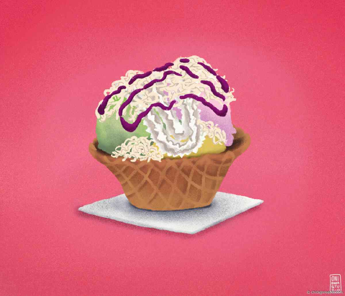 Helados con queso at Nube’s Ice Cream & Coffee Shop